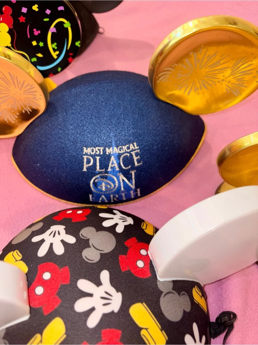 ✨ MAGICAL LOT! 17 Authentic Disney Parks Ear Hats & Minnie Headbands ✨ AMAZING